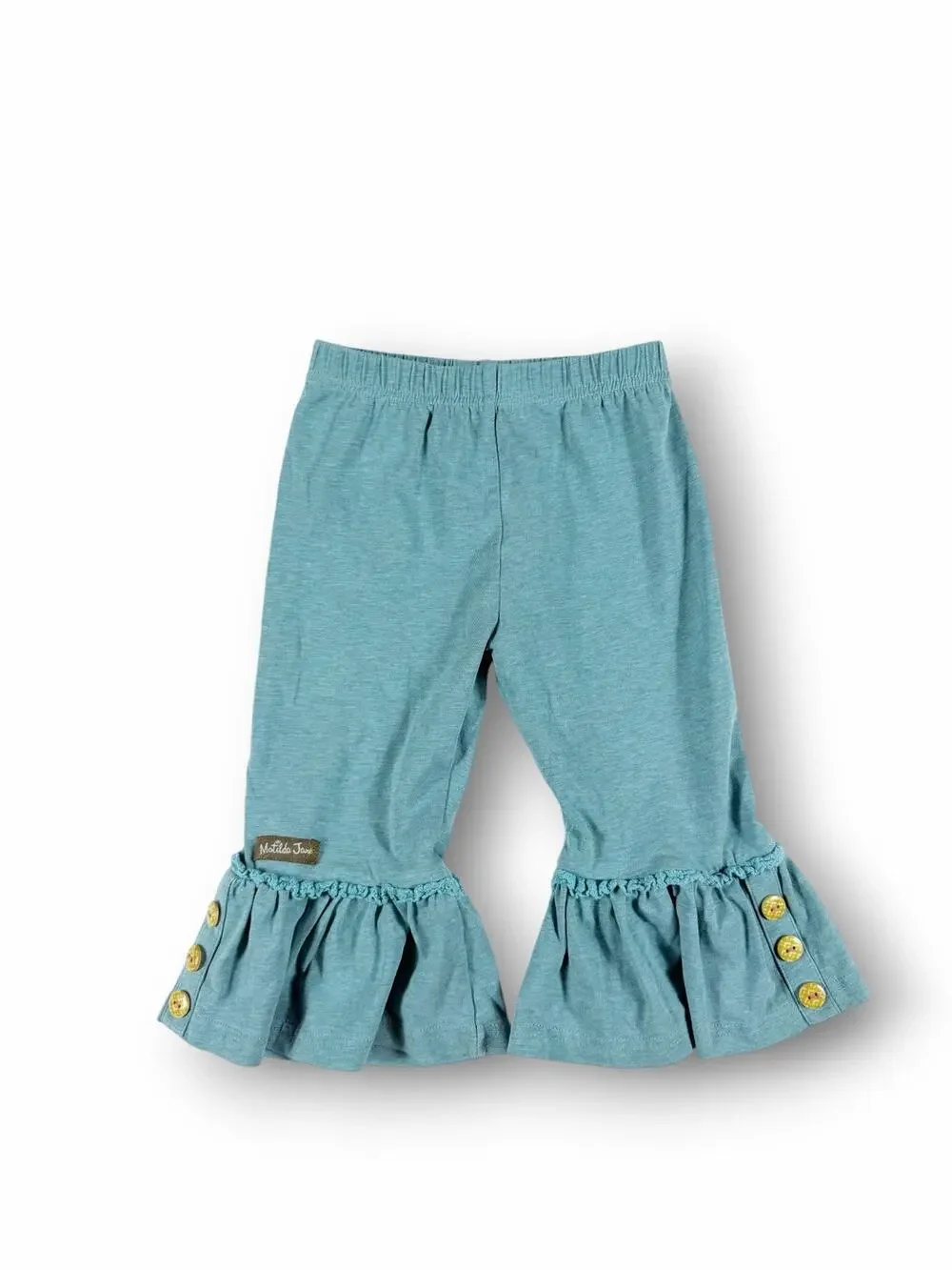Matilda Jane Idyllic Big Ruffle Pants Blue 12-18 Months